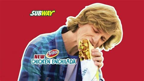 Subway Fritos Chicken Enchildada Melt Super Bowl 2014 TV commercial