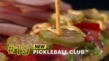 Subway Series TV Spot, 'Pickleball Club' Featuring Peyton Manning