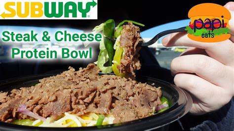 Subway Steak & Cheese Protein Bowl
