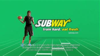 Subway TV Spot, '40 Yard Dash' Featuring Robert Griffin III, Mike Lee, and Blake Griffin featuring Blake Griffin