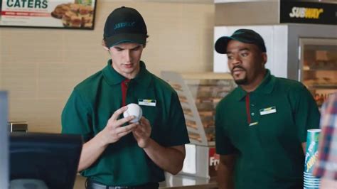Subway TV Spot, 'Carrier Baseball' Featuring Mike Trout featuring H Michael Croner
