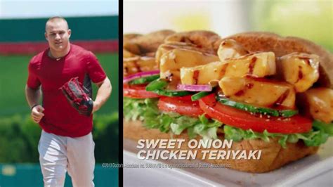 Subway TV Spot, 'Fly Ball' Featuring Mike Trout featuring H Michael Croner