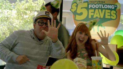 Subway TV commercial - SUBprize Party Hats