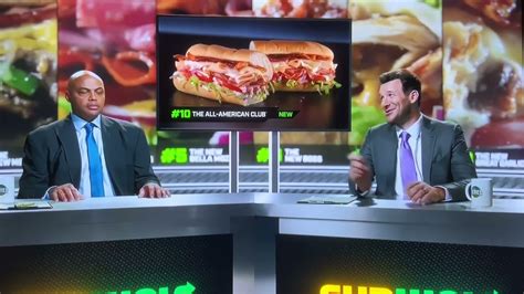 Subway TV Spot, 'Welcome BE' Featuring Charles Barkley, Tony Romo featuring Charles Barkley