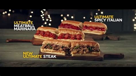 Subway Ultimate Cheesy Garlic Bread Collection TV Spot, ''Tis the Season' featuring Steve Gutierrez Jr