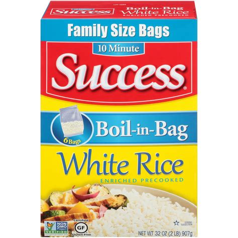 Success Rice Boil-in-Bag White Rice commercials