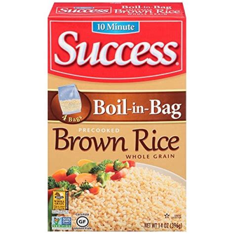 Success Rice Boil-in-Bag Whole Grain Brown Rice commercials