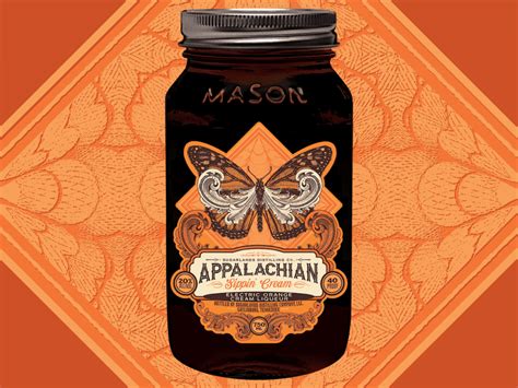 Sugarlands Distilling Company Appalachian Sippin' Cream Electric Orange Cream Liqueur