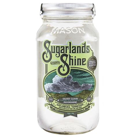 Sugarlands Distilling Company Silver Cloud Tennessee Sour Mash Moonshine