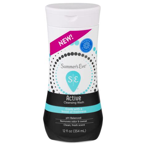 Summer's Eve Active Cleansing Wash logo