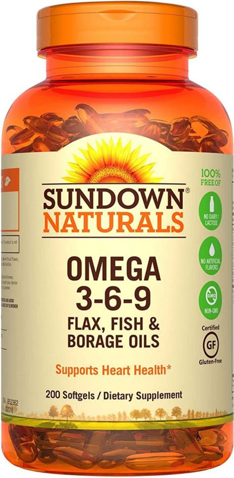 Sundown Naturals Omega 3-6-9