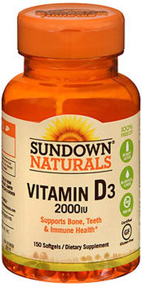 Sundown Naturals Vitamin D3 logo