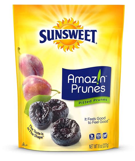 Sunsweet Amaz!in Prunes Fruit Packs logo