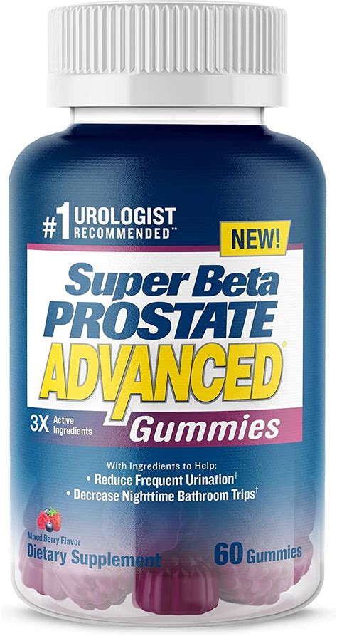 Super Beta Prostate Advanced Gummies commercials