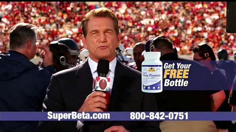 Super Beta Prostate TV Spot, 'Football Time Out' Featuring Joe Theismann