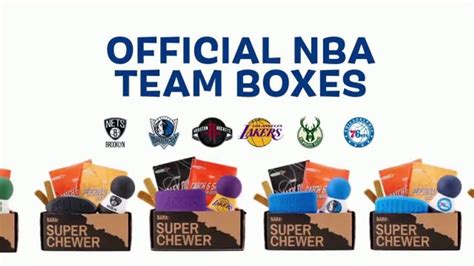 Super Chewer Philadelphia 76ers NBA Box logo
