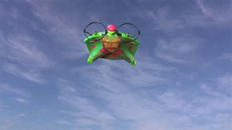 Super G Rise of the Teenage Mutant Ninja Turtles Raphael Wingsuit TV Spot, 'A New Way to Fly' created for Playmates Toys