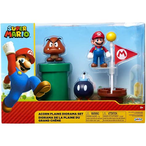 Super Mario (Jakks Pacific) Acorn Plains Playset