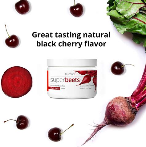 SuperBeets Black Cherry Circulation Superfood
