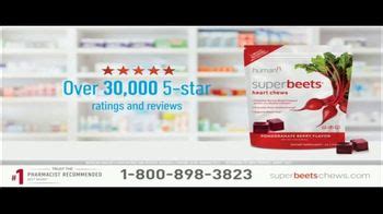 SuperBeets Heart Chews TV Spot, 'Easy: Free 30 Day Supply'