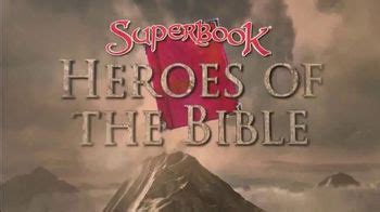 Superbook: Heroes of the Bible Home Entertainment TV commercial