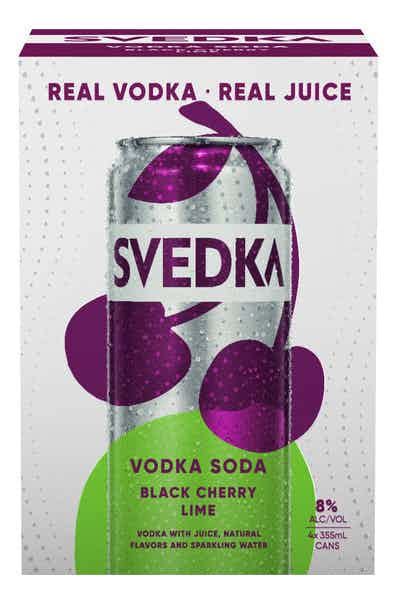 Svedka Black Cherry Lime Vodka Soda commercials