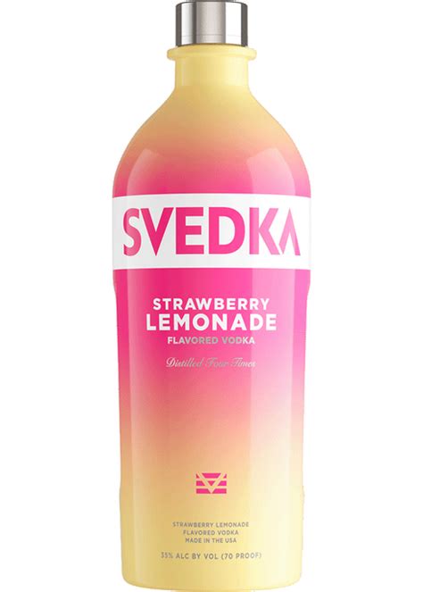 Svedka Vodka Strawberry Lemonade