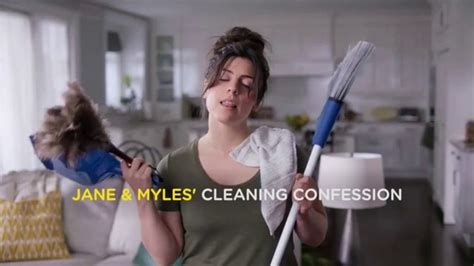 Swiffer Dusters Heavy Duty TV Spot, 'Jane & Myles Cleaning Confession' created for Swiffer