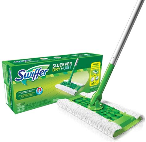 Swiffer Sweeper Floor Mop Starter Kit commercials