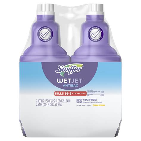 Swiffer WetJet Antibacterial Solution logo
