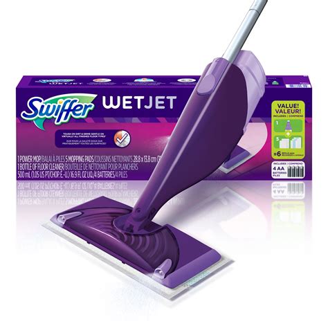 Swiffer WetJet Starter Kit and Refill commercials