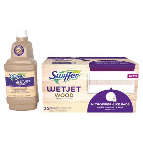 Swiffer WetJet Wood Mopping Pad Refill commercials