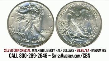 Swiss America Silver Coin Special TV commercial - Rediscover Silver: Walking Liberty