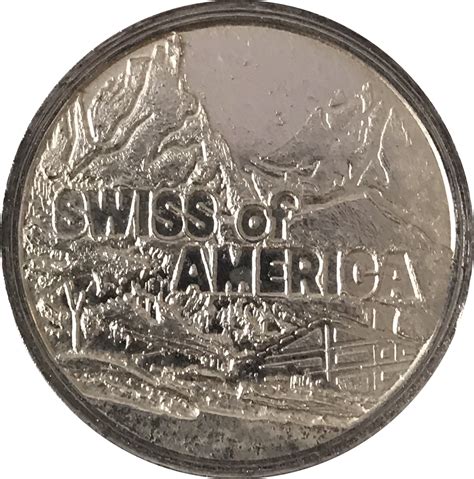 Swiss America Silver Coin