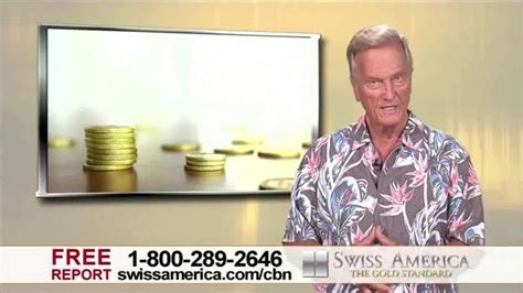 Swiss America TV Spot, 'Bank Safety' Featuring Pat Boone