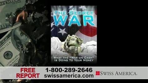 Swiss America TV Spot, 'The Secret War'