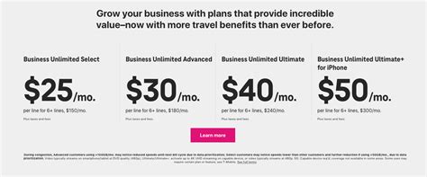T-Mobile for Business Ultimate+ Plan
