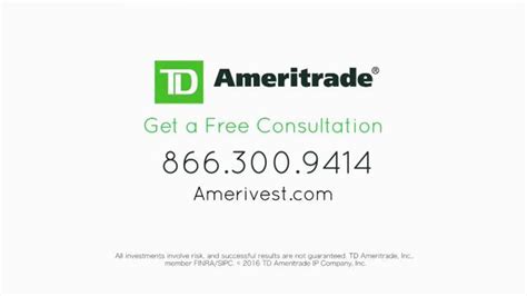 TD Ameritrade Amerivest TV Spot, 'Financial Security' created for TD Ameritrade