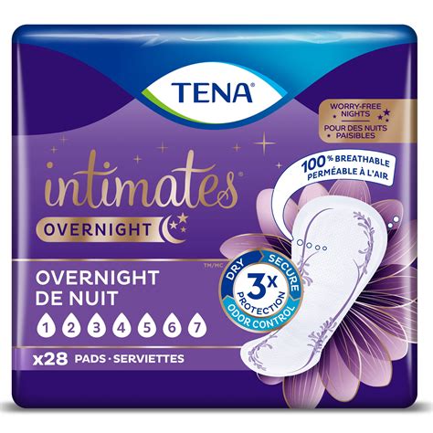 TENA Intimates Overnight logo