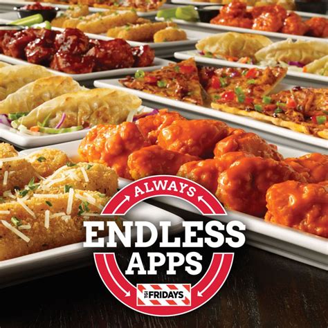 TGI Friday's $12 Endless Appetizers