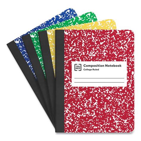 TRU RED Composition Notebook College Ruled