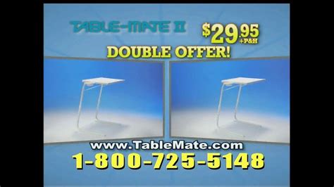 Table-Mate TV Spot featuring David Jones