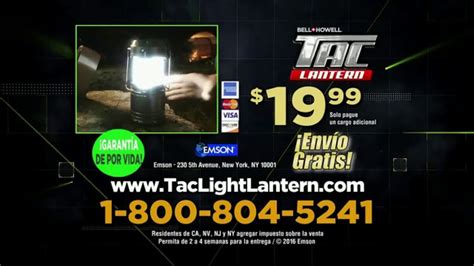 Tac Light Lantern TV Spot, 'Iluminar' featuring Nick Bolton