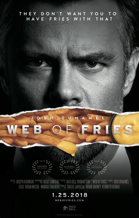 Taco Bell $1 Nacho Fries TV Spot, 'Web of Lies' con Josh Duhamel featuring Ruben Raffo