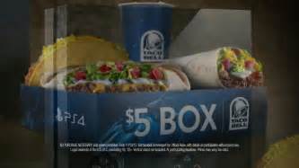 Taco Bell $5 Box TV commercial - PlayStation 4