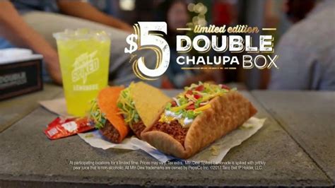 Taco Bell $5 Double Chalupa Box TV commercial - Even Better