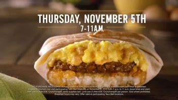 Taco Bell A.M. Crunchwrap TV Spot, 'Lorenzo Cain' created for Taco Bell
