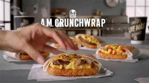 Taco Bell A.M.Steak and Egg Crunchwrap TV commercial - Subway