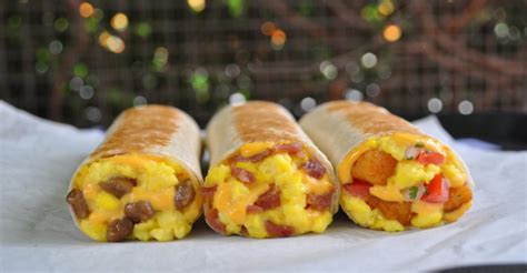 Taco Bell Bacon Grilled Breakfast Burrito