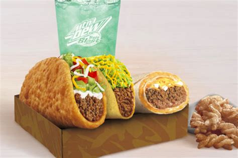 Taco Bell Beef Chalupa Cravings Box logo